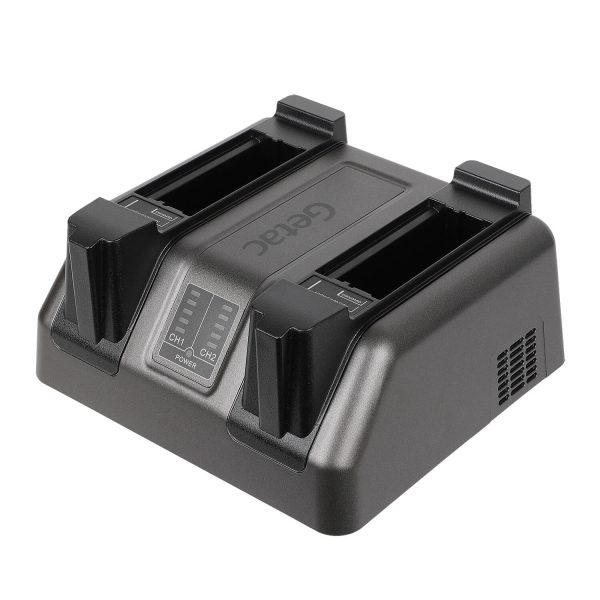 Dual Bay Battery Charger