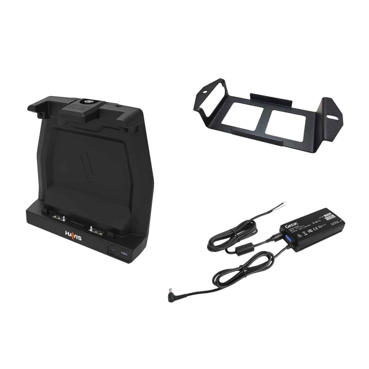 F120 - HAVIS, DS-GTC-1705-BW, Vehicle Dock, with advanced port replication (include 120w bare wire vehicle adapter)